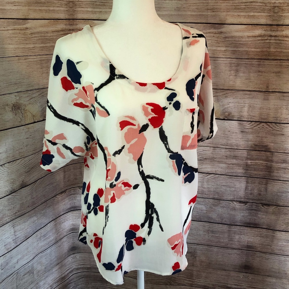RDB ‘Ovi’ It’s Everything Floral Top - L